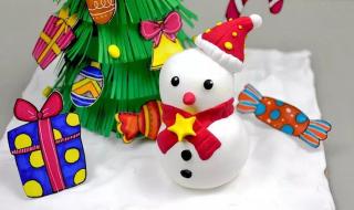 圣诞树绘画图片